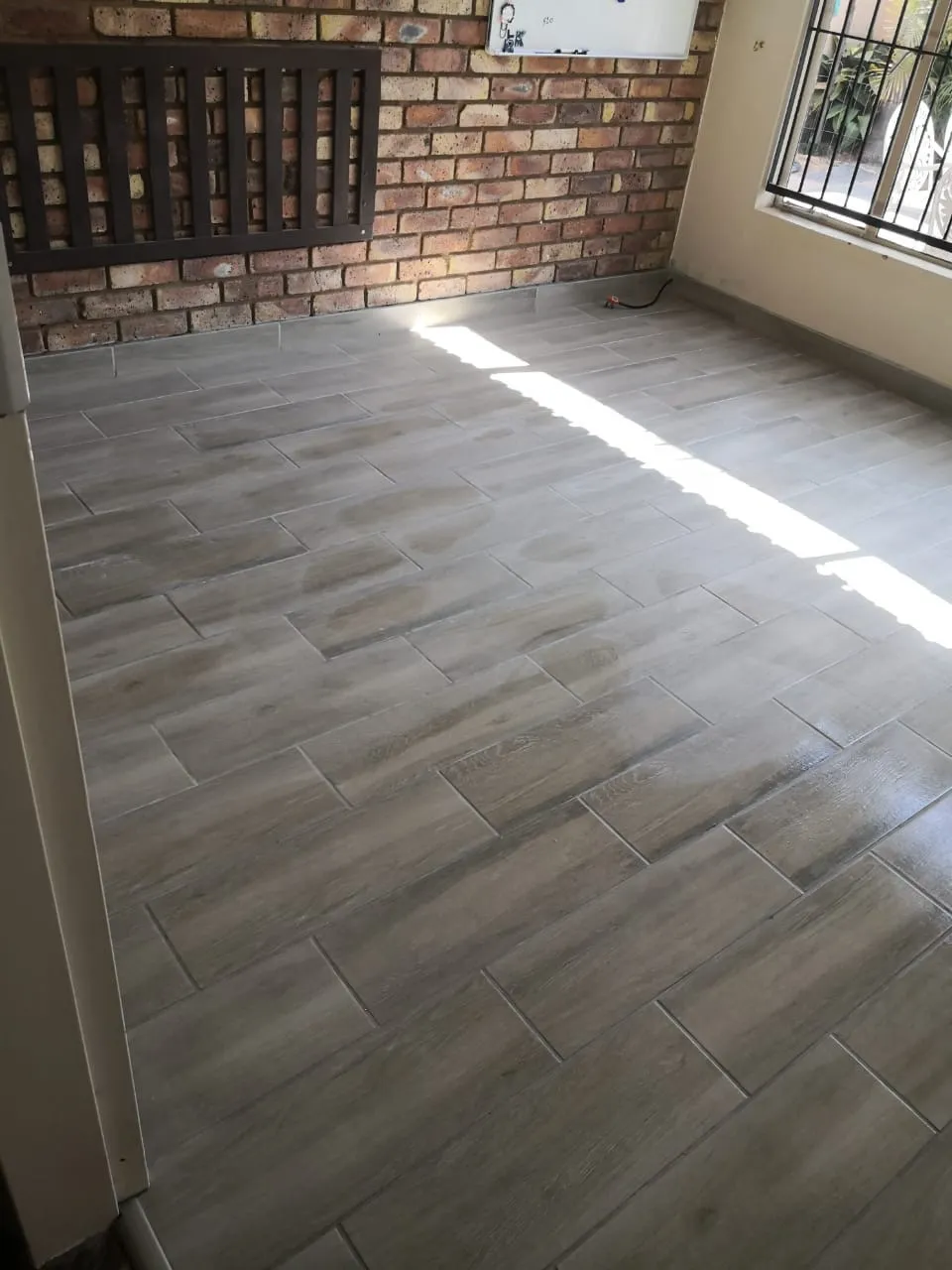 New Tile Floor Installation